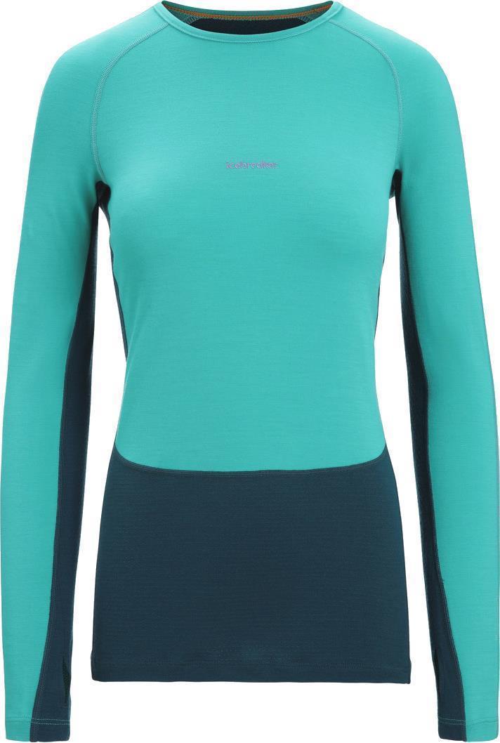 200 ZoneKnit LS Crewe - Womens - Fresh / Green Glory / CB 1