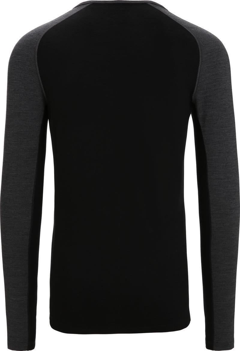 260 ZoneKnit LS Crewe - Mens - Jet Heather / Black / Metro Heather / CB 2
