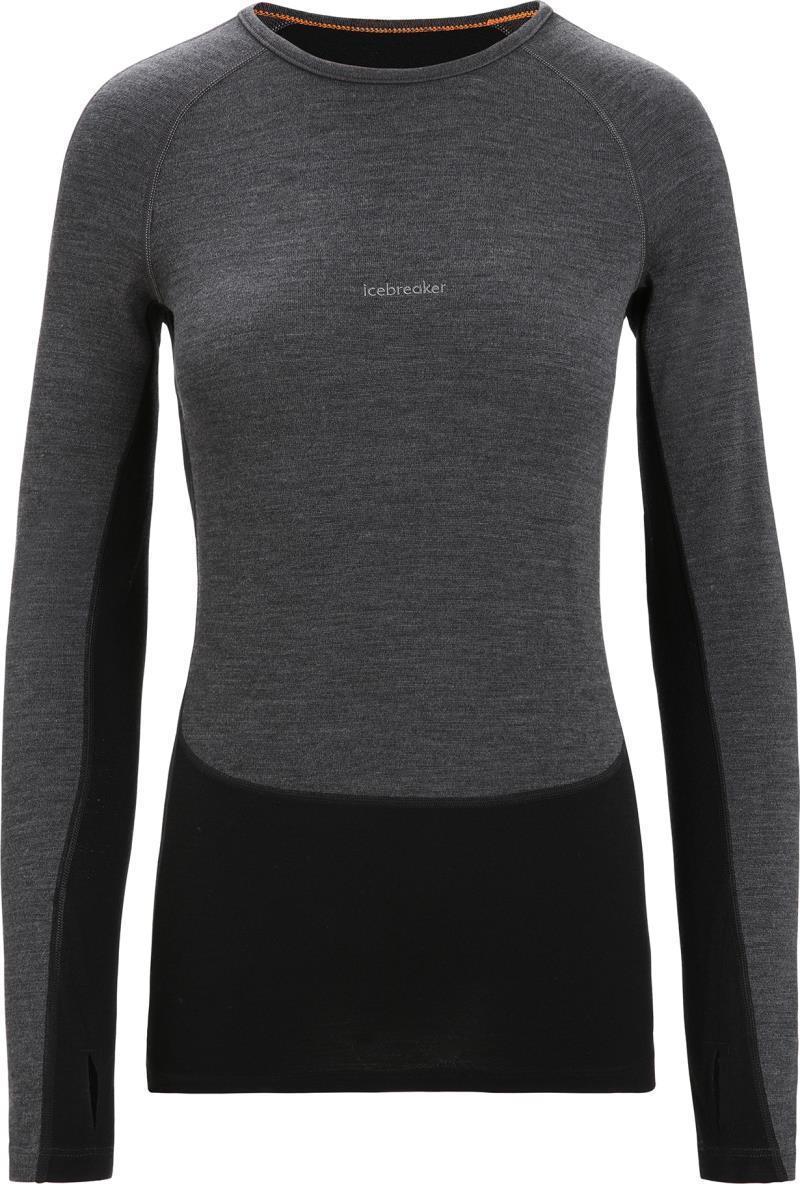 260 ZoneKnit LS Crewe - Womens - Jet Heather / Black / Metro Heather / CB 1