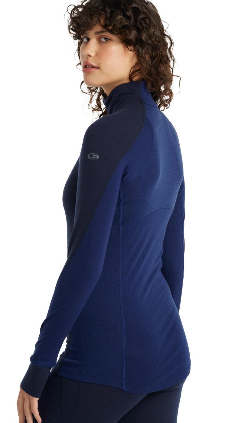 260 Zone LS Half Zip - Womens - Midnight Navy / Royal Navy 4