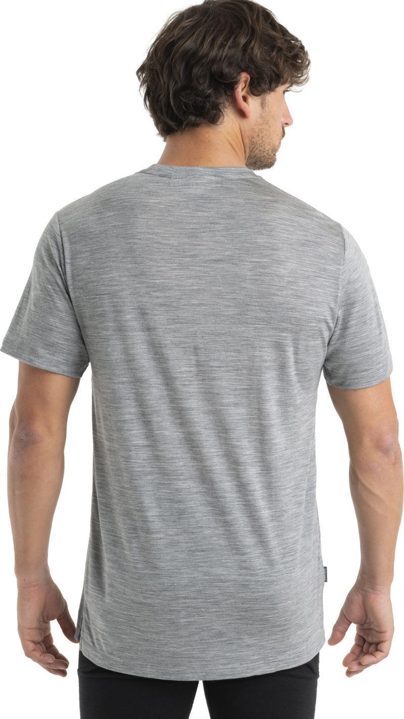 Merino 125 Cool-Lite Sphere II SS Tee - Synergism - Mens - Metro Heather 4