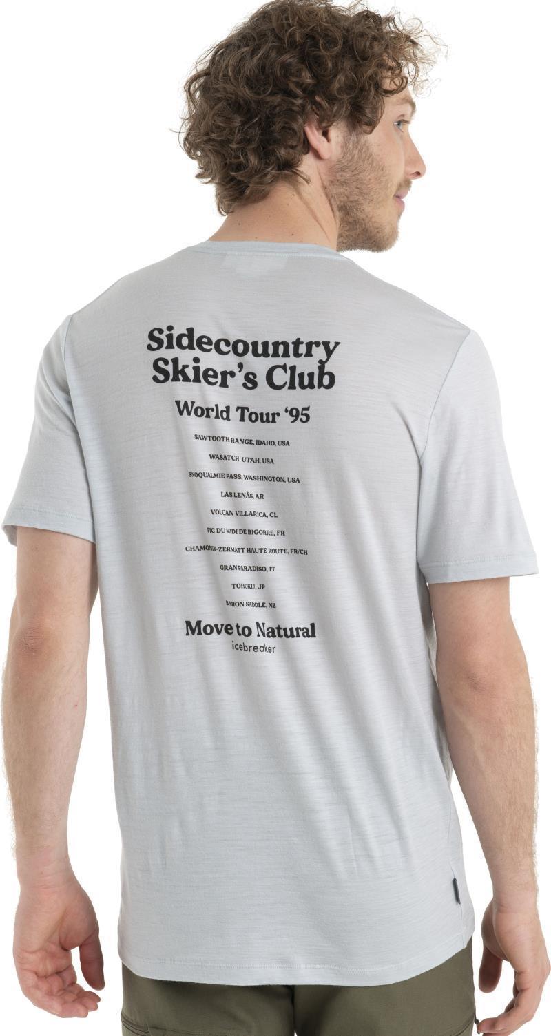 Merino 150 Tech Lite II SS Tee - Sidecountry Skiers Club - Mens - Ether 4