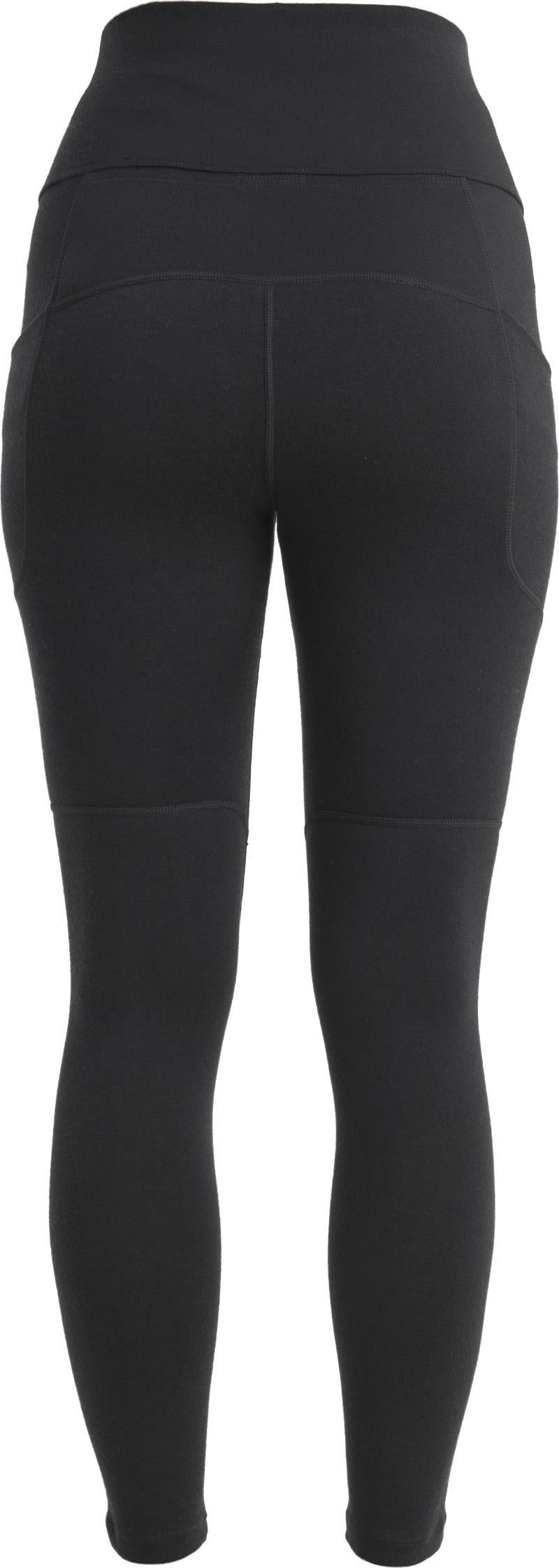 Merino Speed Winter Tights - Womens - Black 2