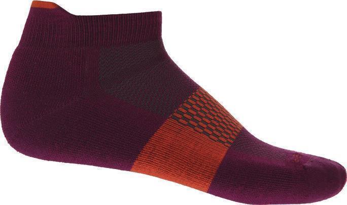Multisport Micro Socks - Light Cushion - Mens - Go Berry / Vibrant Earth 1