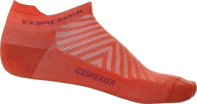 Run+ Micro Socks - Ultralight Cushion - Mens - Vibrant Earth / Go Berry 1