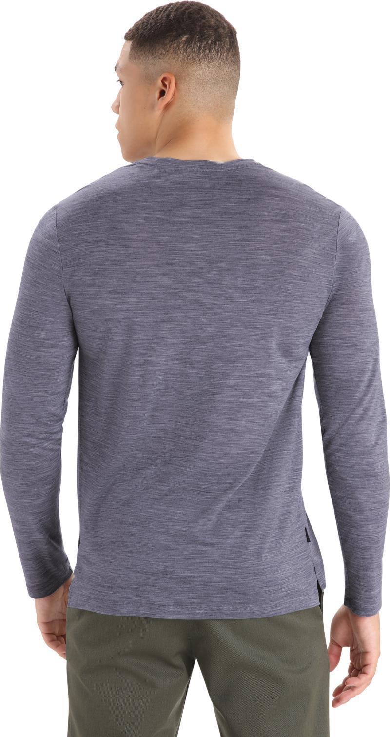 Sphere II LS Tee - Mens - Midnight Navy Heather 2