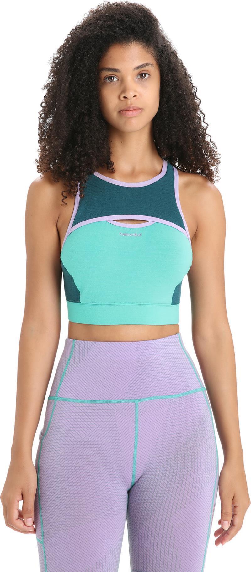 ZoneKnit Sport Bra - Fresh / Green Glory / CB 3