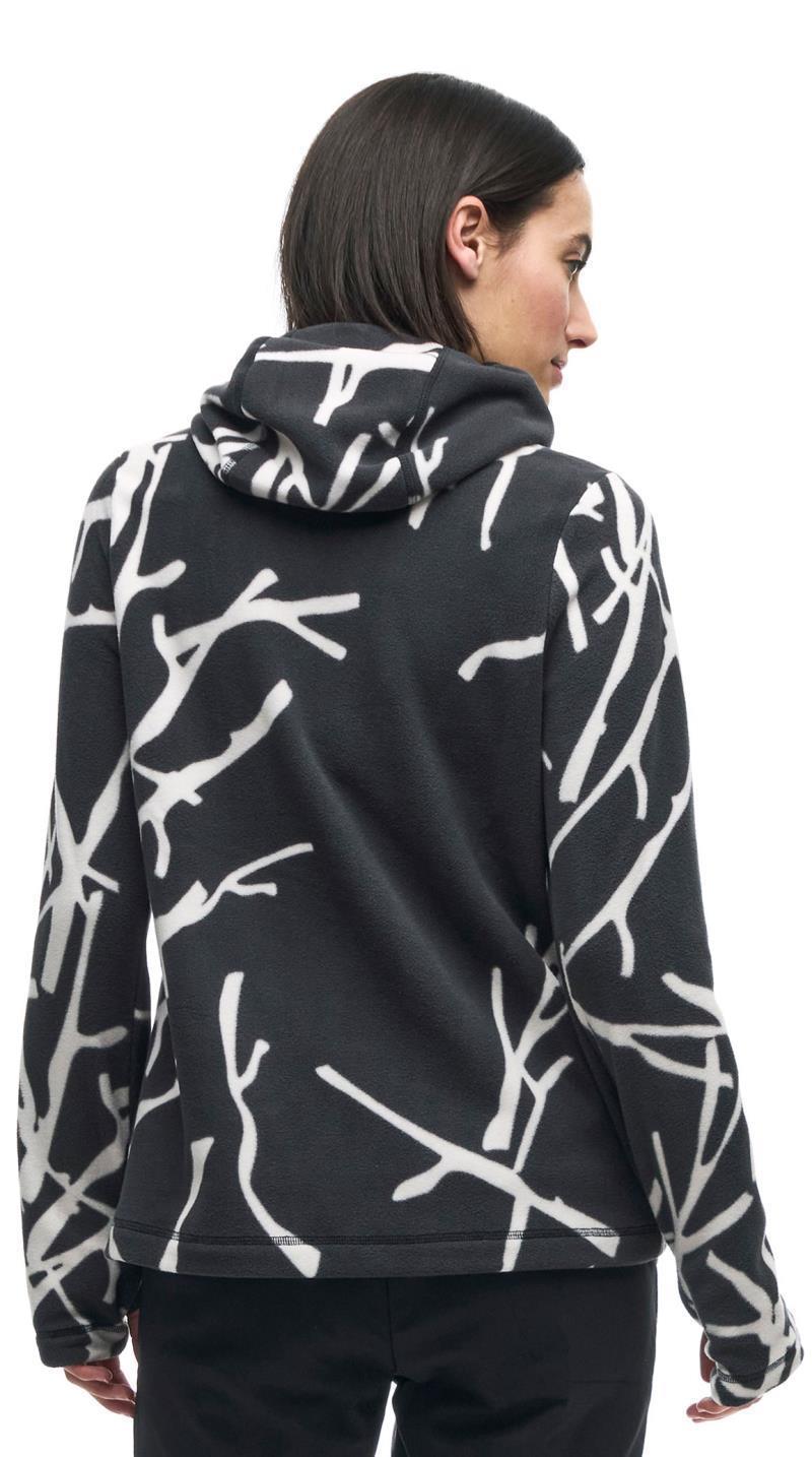 Enak Fleece Pullover Hoodie - Womens - Mercure Y Print 3