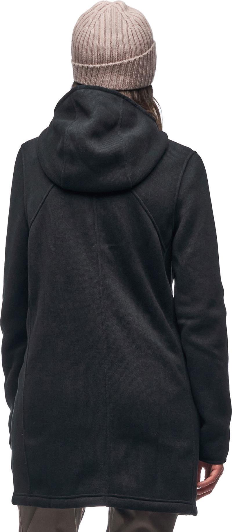 Naoko Thermal Hooded Coat - Womens - Black 3