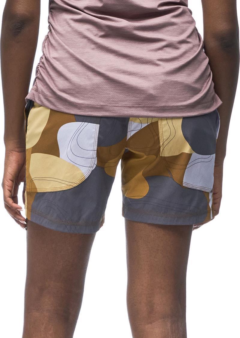 Sahra Shorts, 6" Inseam - Womens - Fig Rock Print 4