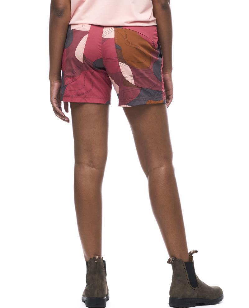 Sahra Woven Shorts - Womens - Peony Topo Print 3