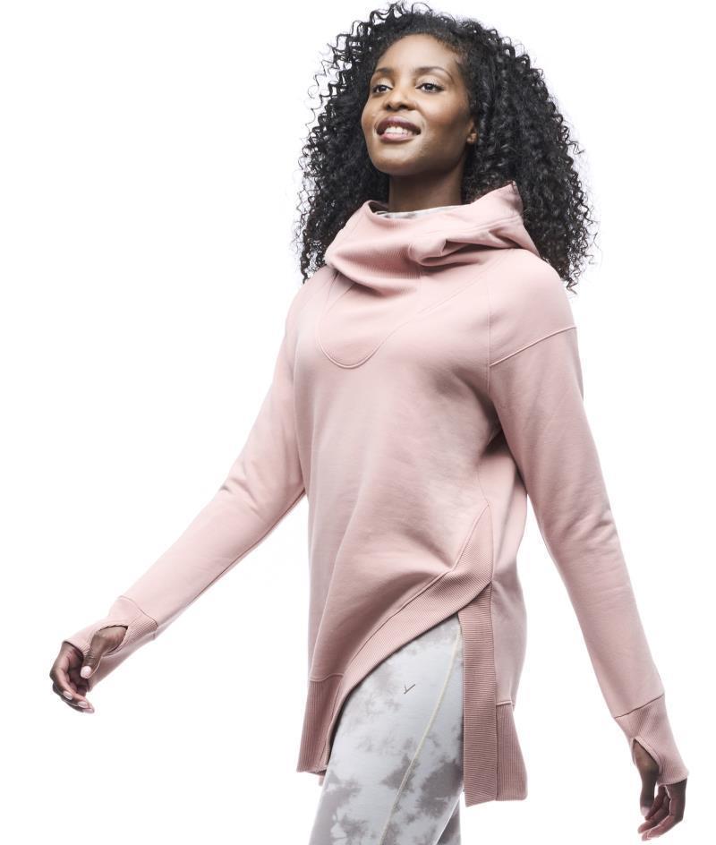 Timea II Hoody - Womens - Antique Rose 3
