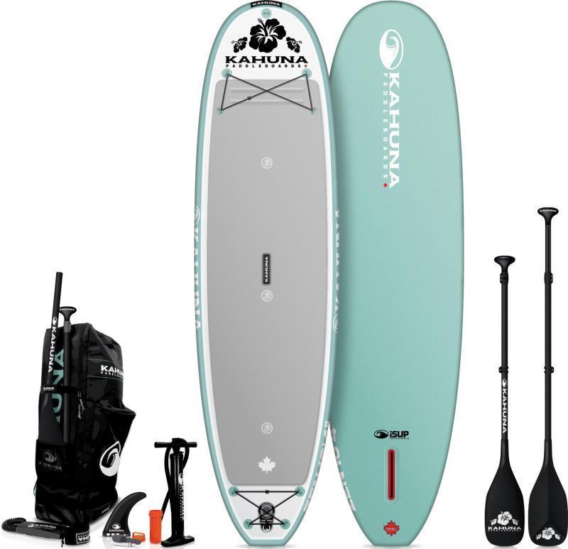 10`4" iSUP Zen - White / Teal - Package - Not Applicable 1