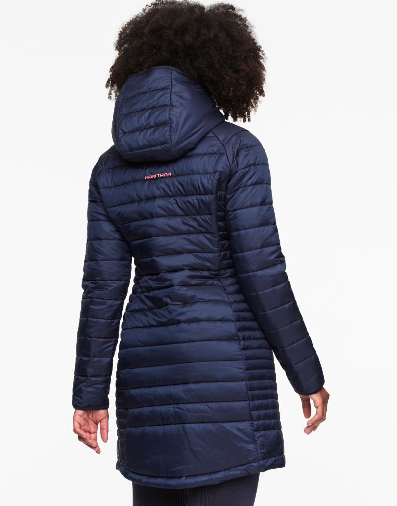 Aada Primaloft Long Jacket - Womens - Marin 4