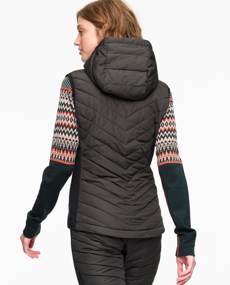 Eva Down Vest - Womens - Black 4