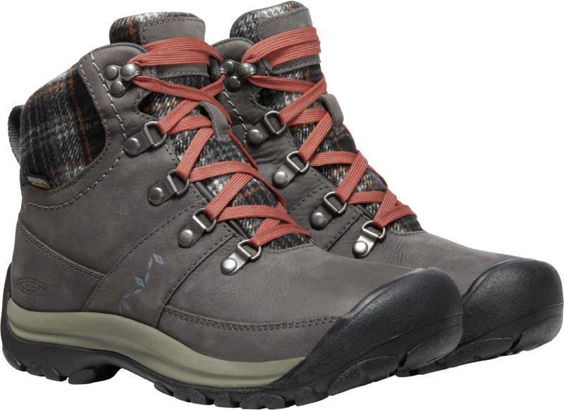 Kaci III Winter Mid WP - Womens - Magnet / Black Plaid 6