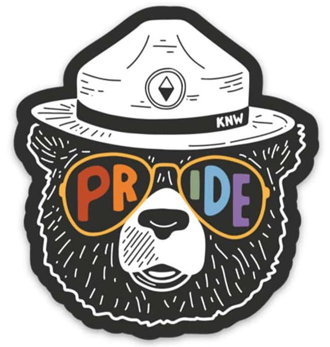 Pride Bear Sticker - not applicable 1