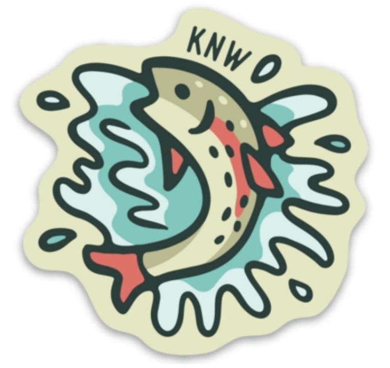 Rainbow Trout Sticker - not applicable 1