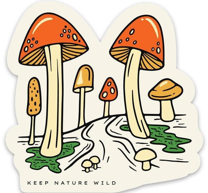 Shroom Forest Sticker - Not Applicable 1