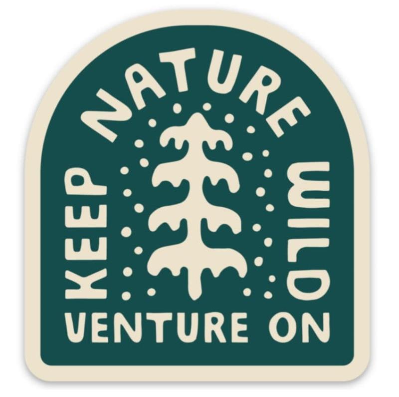 Venture On Peaceful Pine Sticker - Not Applicable 1