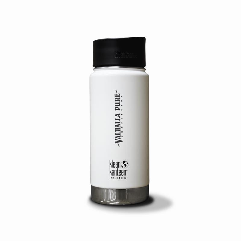 16oz / 448ml Kanteen Insulated Wide Mouth - Cafe Lid - White - Join The Adventure - Not Applicable 3