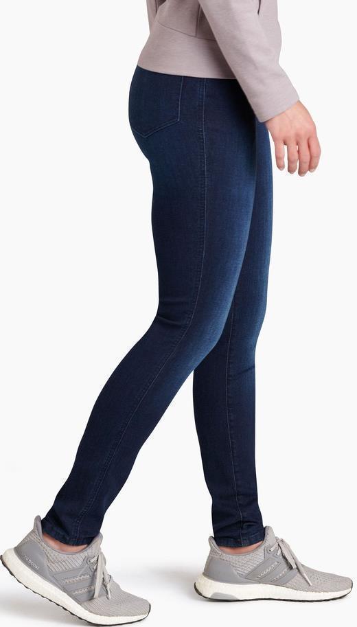 9" Kontour Flex Denim Skinny, Short - Womens - Midnight 3