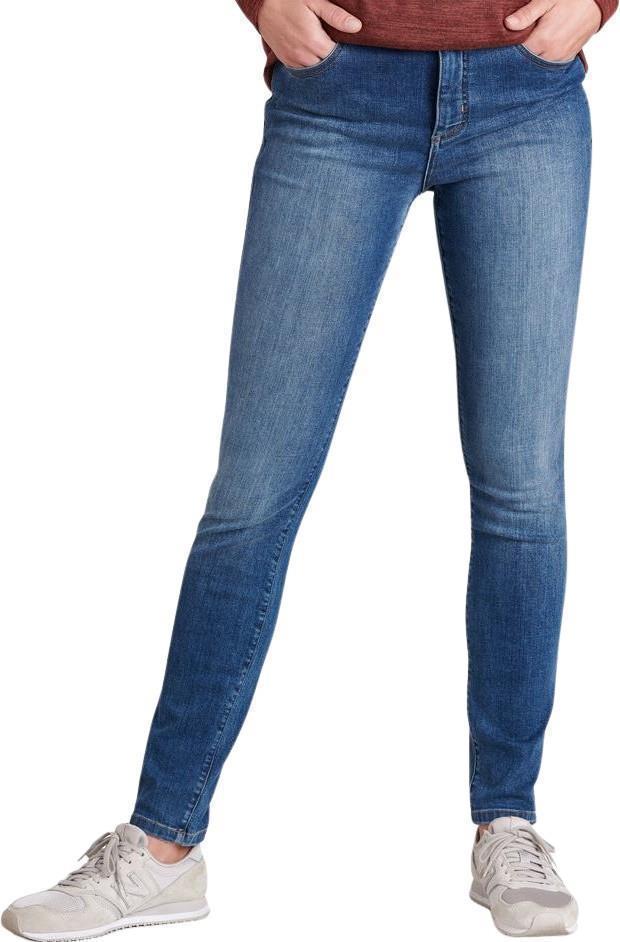9" Kontour Flex Denim Skinny, Short - Womens - Vintage Blue 1