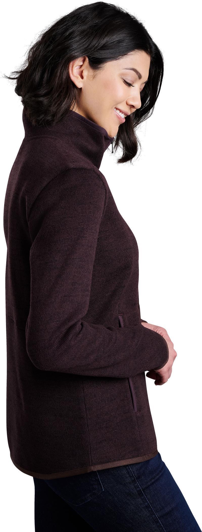 Ascendyr 1/4 Zip - Womens - Ganache 3