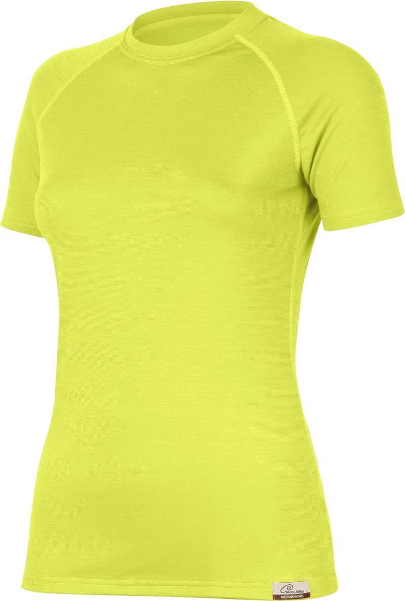 VPO 100% Merino Wool SS T-Shirt - Womens - Yellow (2121) 1