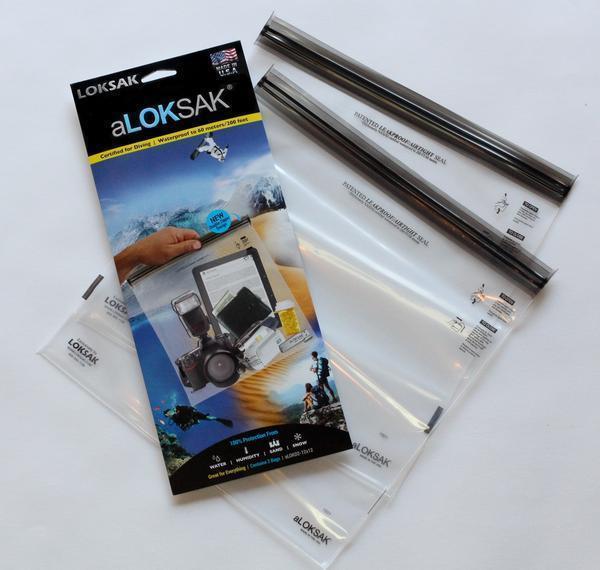 Aloksak : Two Bags 30.5x31.8cm - for Maps, Documents, Large Cameras - Not Applicable 1