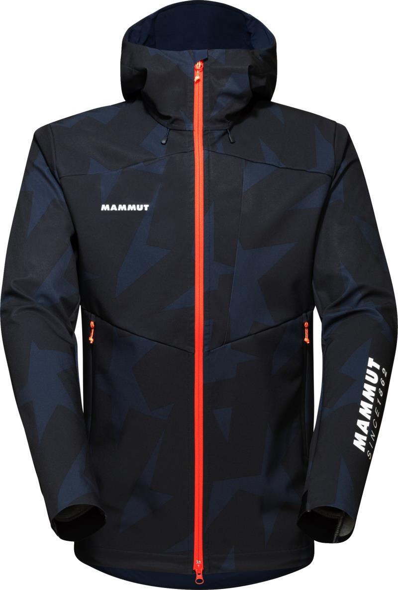 160 Years SO Hooded Jacket - Mens - Marine / Black Aop 1
