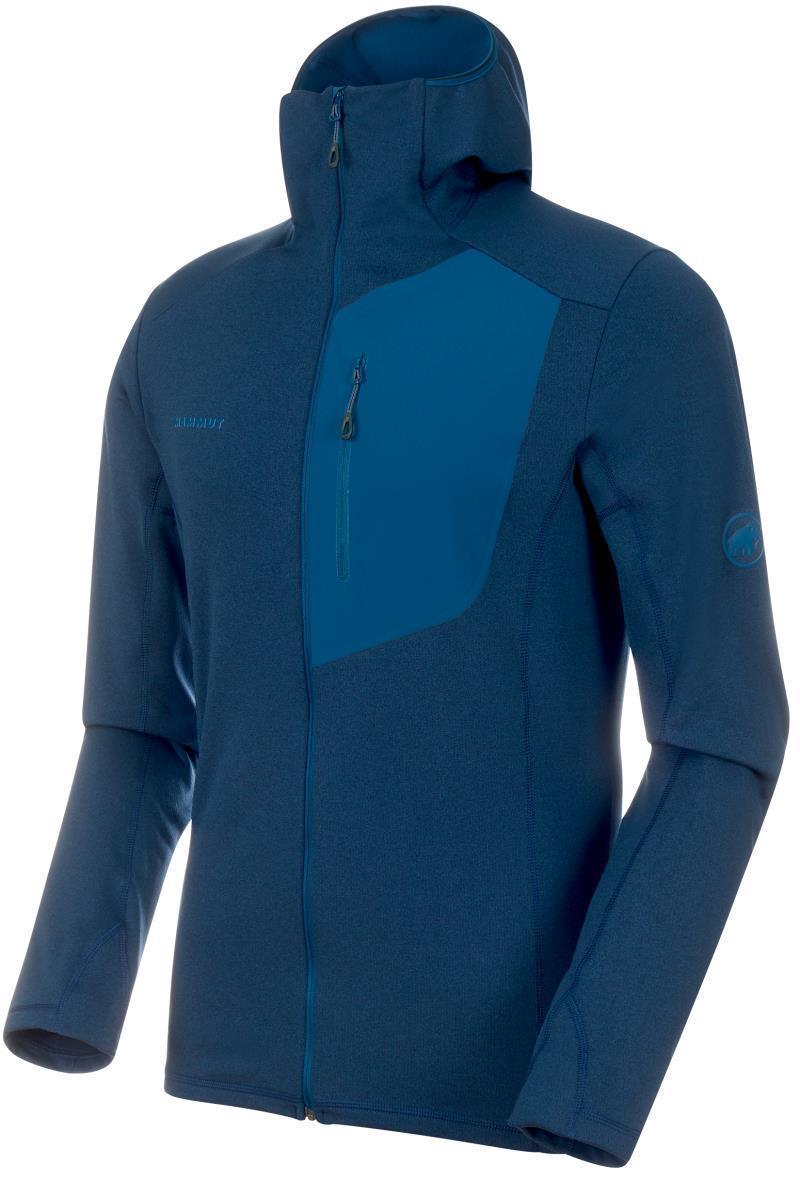 Aconcagua Light ML Hooded Jacket - Mens - Poseidon Melange 1