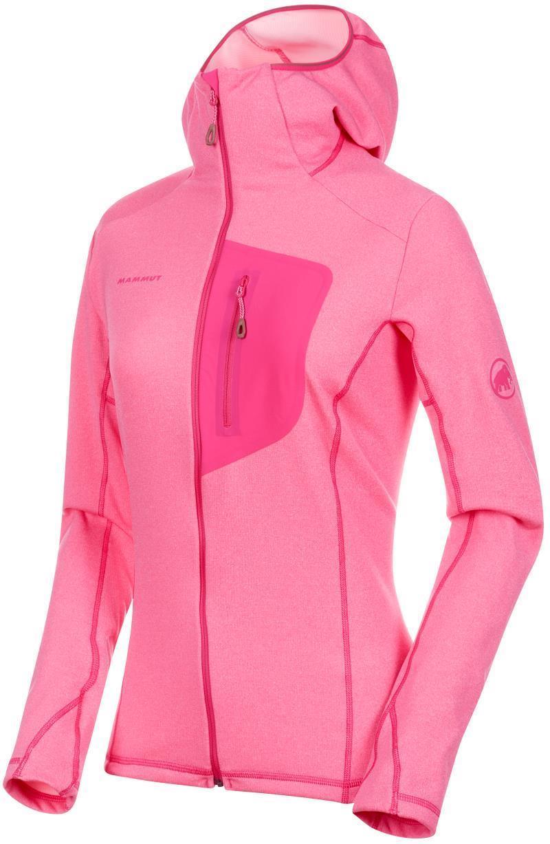 Aconcagua Light ML Hooded Jacket - Womens - Pink Melange 1