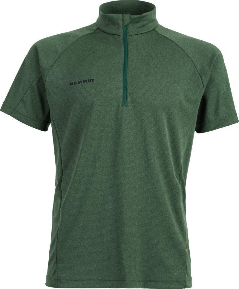 Aegility Half Zip T-Shirt - Mens - Woods Melange 1