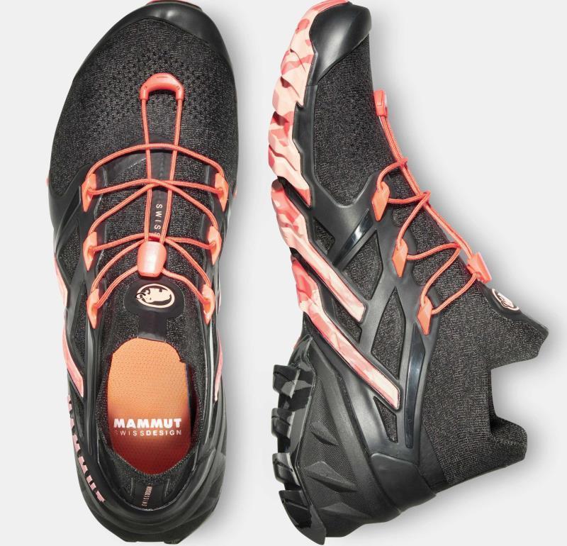 Aegility Pro Mid - Womens - Black / Dark Salmon 3