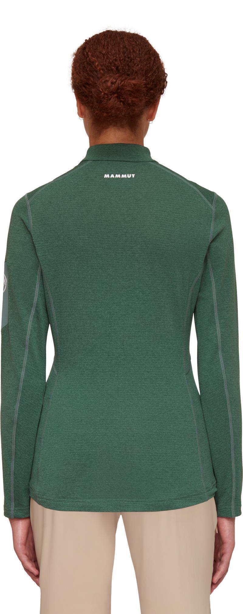 Aenergy Light ML Half Zip Pullover - Womens - Dark Jade 4