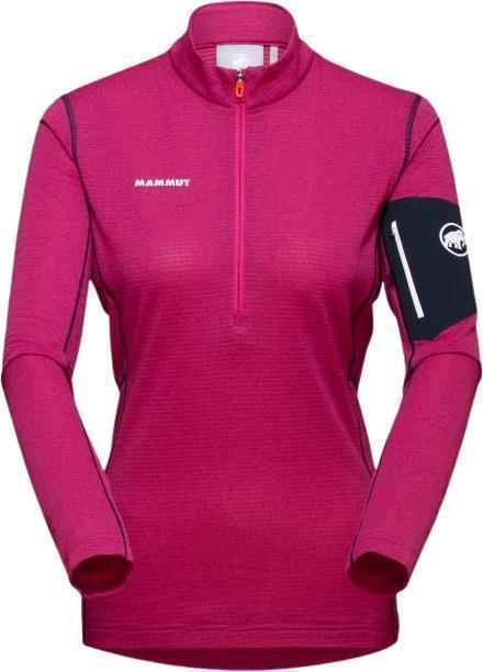 Aenergy Light ML Half Zip Pullover - Womens - Pink / Marine 1