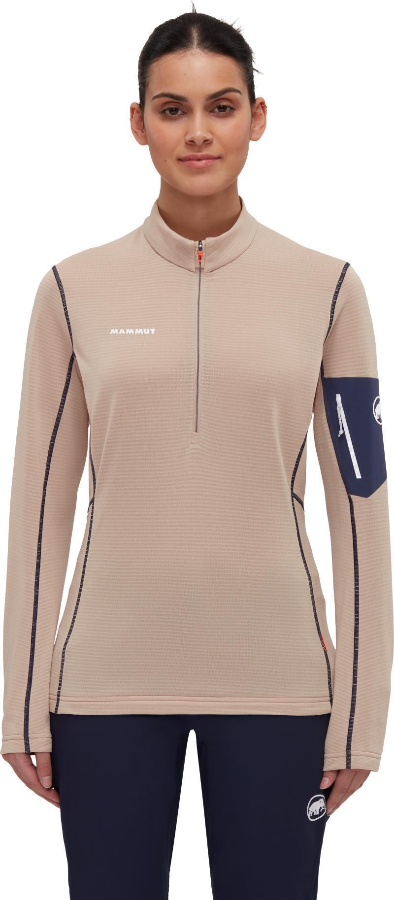 Aenergy Light ML Half Zip Pullover - Womens - Savannah / Marine 1