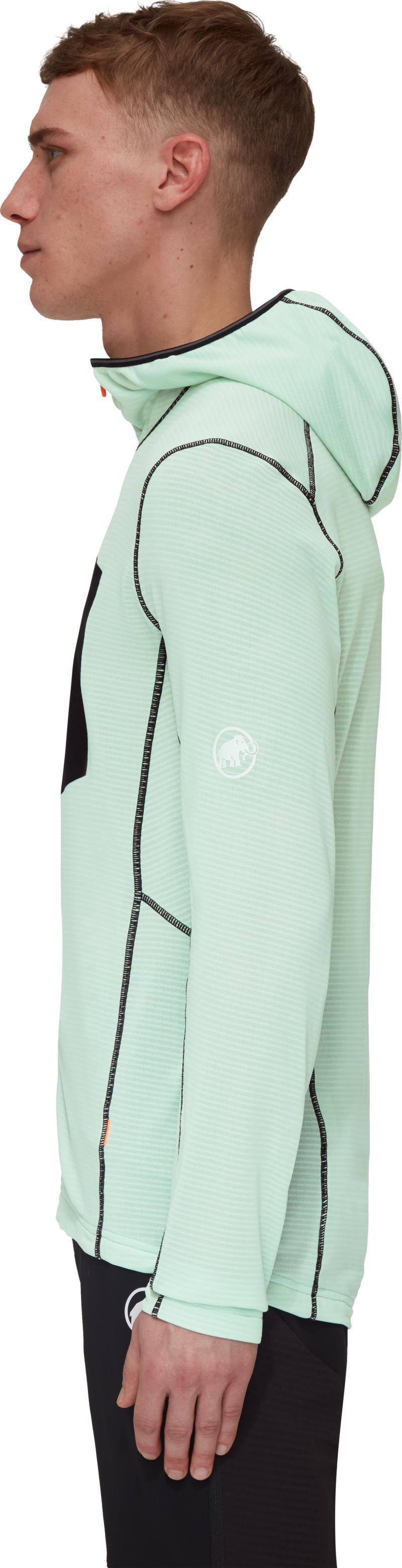 Aenergy Light ML Hooded Jacket - Mens - Neo Mint / Black 3