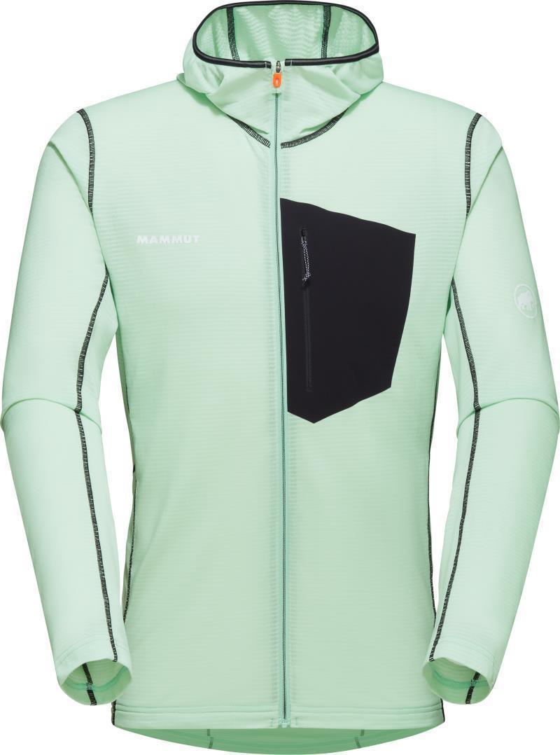 Aenergy Light ML Hooded Jacket - Mens - Neo Mint / Black 1