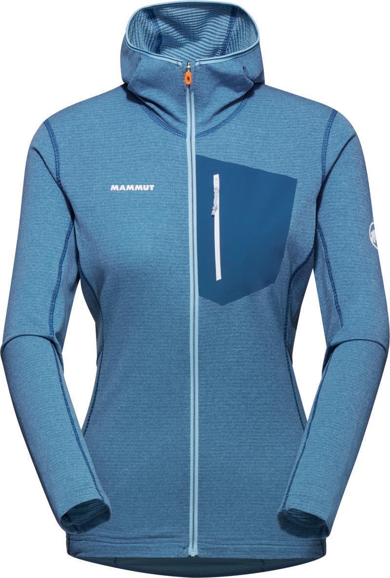 Aenergy Light ML Hooded Jacket - Womens - Cool Blue / Deep Ice 1