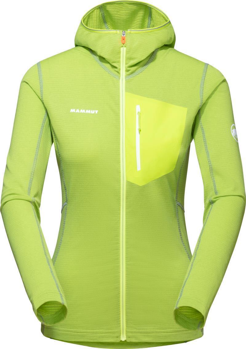 Aenergy Light ML Hooded Jacket - Womens - Highlime / Granit 1