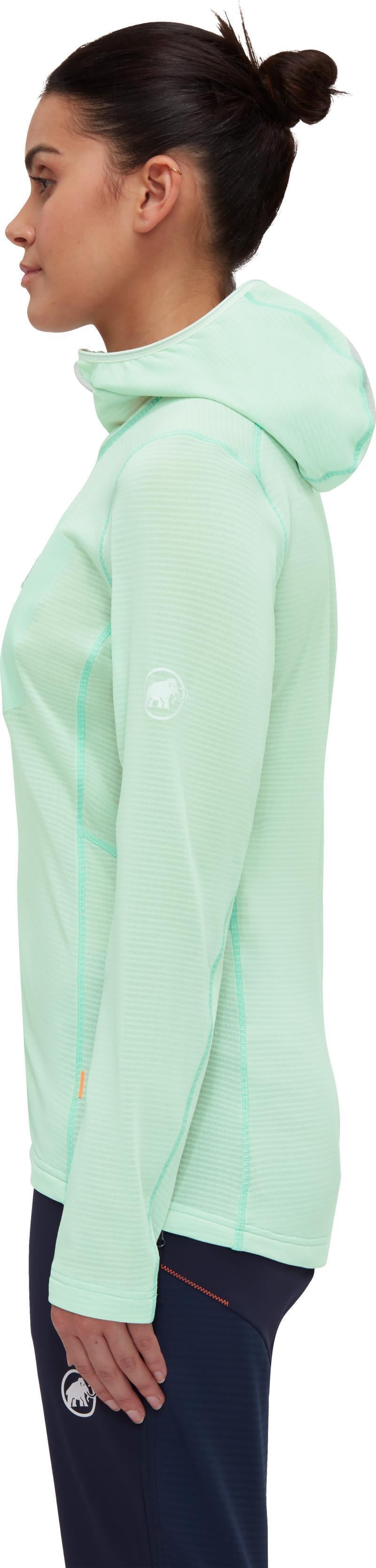 Aenergy Light ML Hooded Jacket - Womens - Neo Mint 3