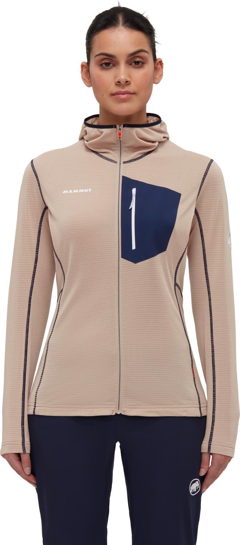 Aenergy Light ML Hooded Jacket - Womens - Savannah / Marine 2
