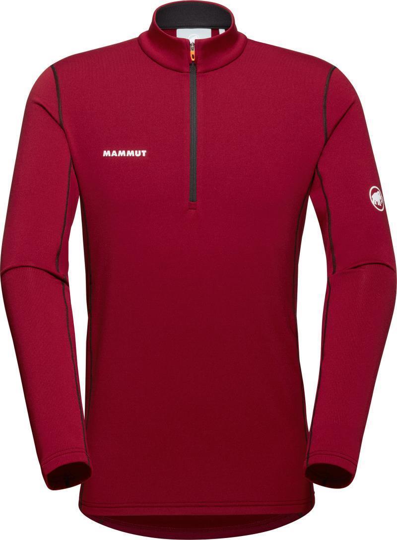 Aenergy ML Half Zip Pullover - Mens - Blood Red / Black 1