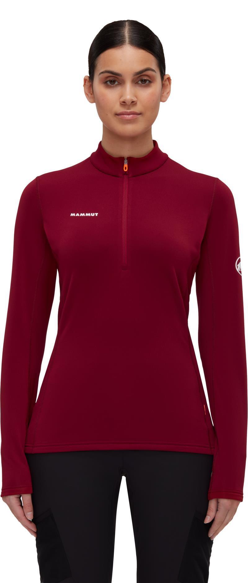 Aenergy ML Half Zip Pullover - Womens - Blood Red 2