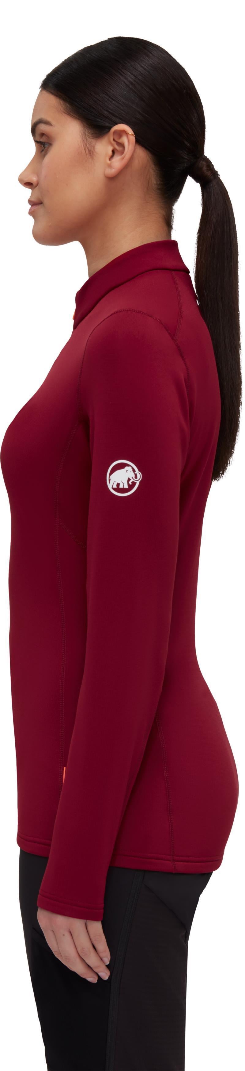 Aenergy ML Half Zip Pullover - Womens - Blood Red 3