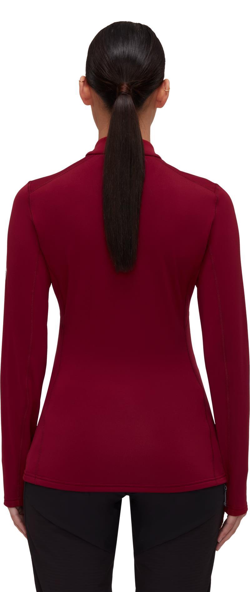 Aenergy ML Half Zip Pullover - Womens - Blood Red 4