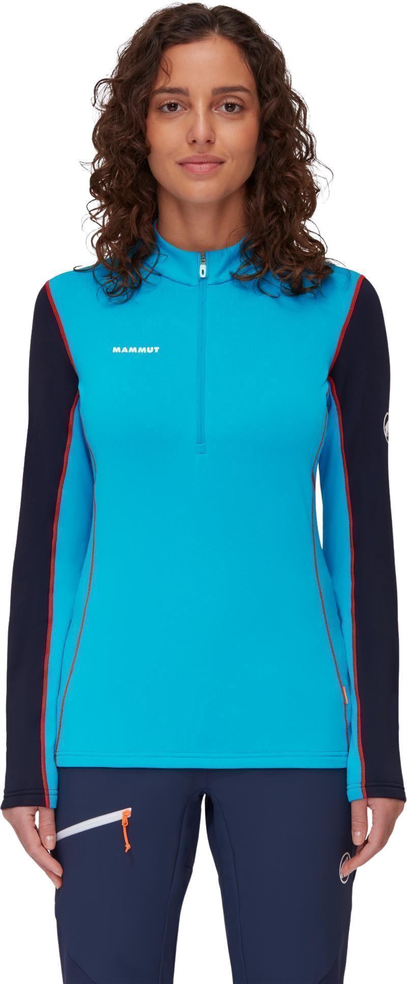 Aenergy ML Half Zip Pullover - Womens - Sky / Night 2