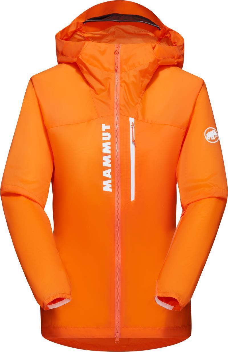 Aenergy WB Hooded Jacket - Womens - Dark Tangerine 1